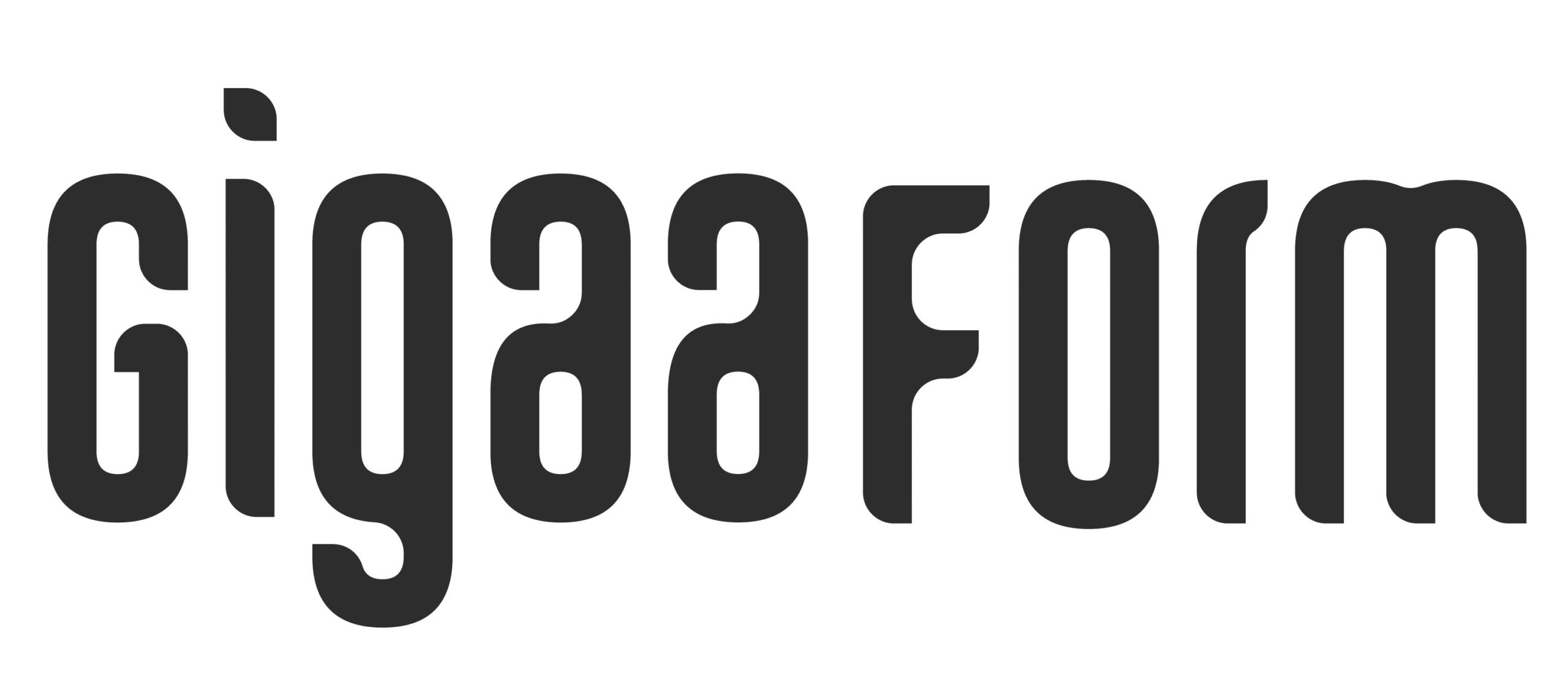 gigaa form logo complete dark
